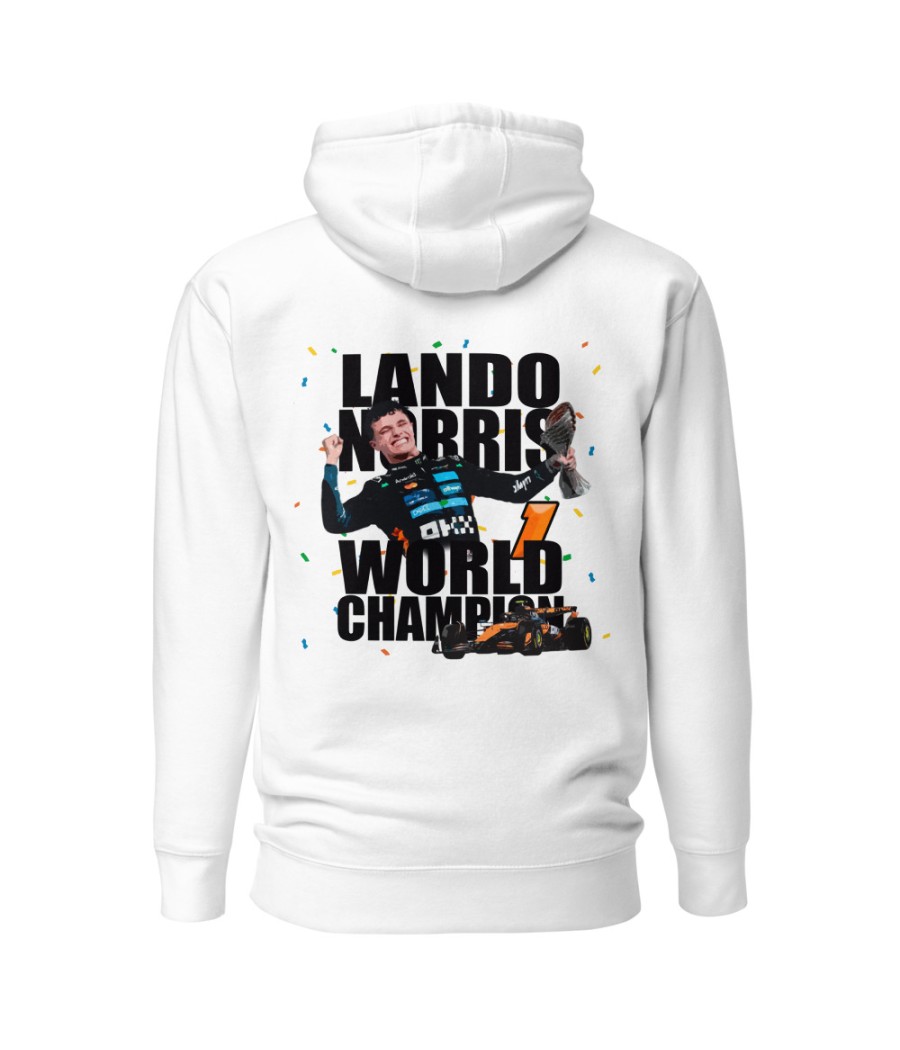 LANDO WORLD CHAMPION | Sudadera Unisex LANDO WORLD CHAM - Fan Clothing