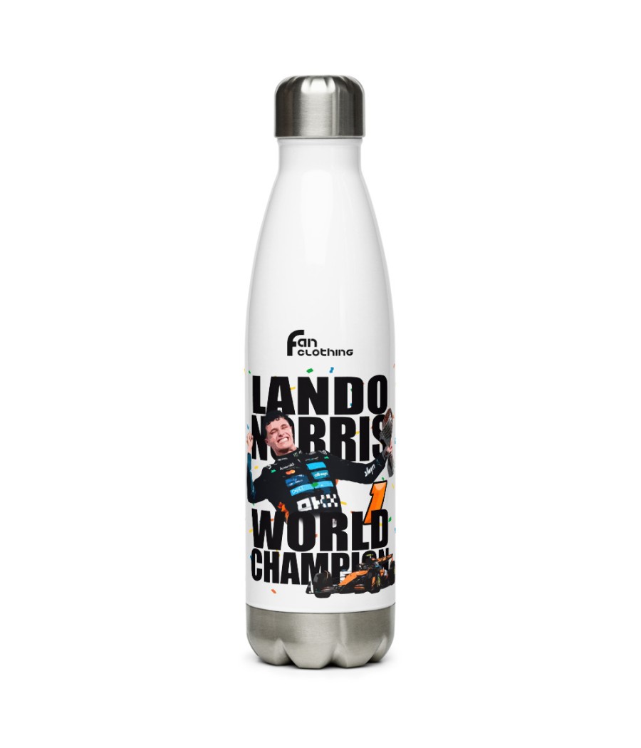 LANDO WORLD CHAMPION | Botella de acero - Fan Clothing